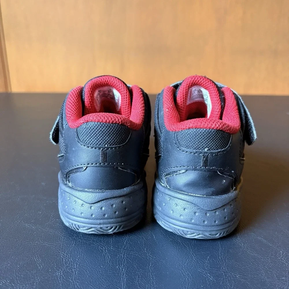 Jordan Max Aura 4 TD Toddler Sneakers Size 9C Red Black White Basketball Shoes